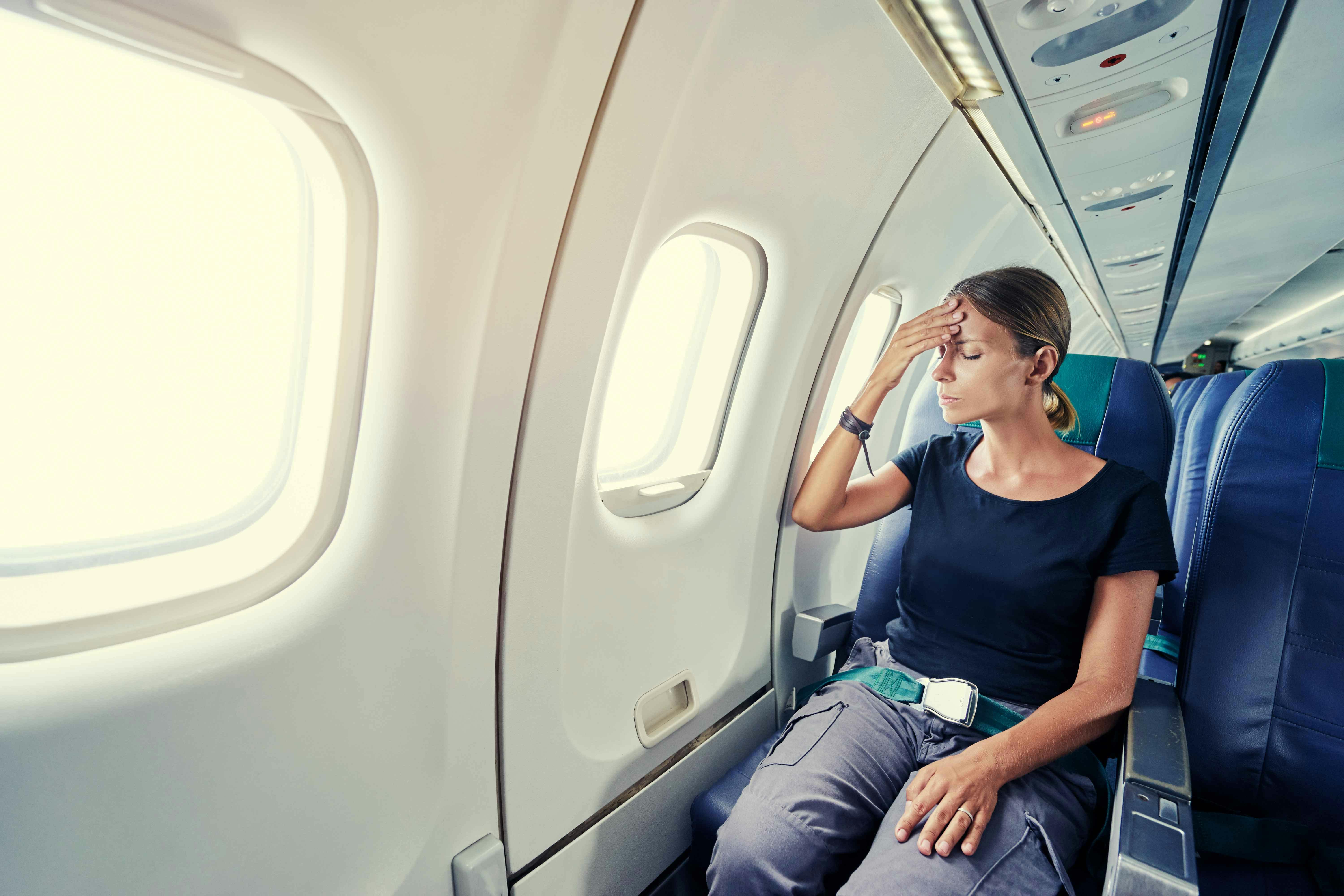 plane travel headaches